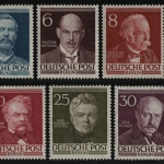 Berlin 1952 - Mi-Nr. 91-100 ** - MNH - Persönlichkeiten (II)