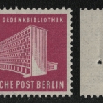 Berlin 1954 - Mi-Nr. 121-123 ** - MNH - Bauten III (II)