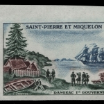 St. Pierre & Miquelon 1963 - Mi-Nr. 403 ** - MNH - ungez. / imp - Schiffe / Ship