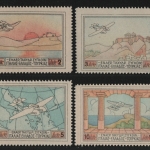 Griechenland 1926 - Mi-Nr. 300-303 ** - MNH - Flugzeuge / Airplanes (III)