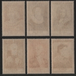 Frankreich 1955 - Mi-Nr. 1053-1058 ** - MNH - Persönlichkeiten (IV)