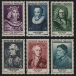 Frankreich 1955 - Mi-Nr. 1053-1058 ** - MNH - Persönlichkeiten (V)