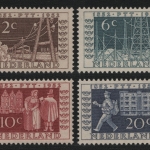 Niederlande 1952 - Mi-Nr. 597-600 ** - MNH - ITEP (III)