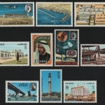 Dubai 1970 - Mi-Nr. 378-387 ** - MNH - Freimarken / Definitives (II)