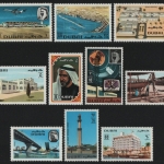 Dubai 1970 - Mi-Nr. 378-387 ** - MNH - Freimarken / Definitives (III)