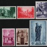 Belgien 1954 - Mi-Nr. 995-1000 ** - MNH - Renovierung