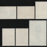 Belgien 1954 - Mi-Nr. 995-1000 ** - MNH - Renovierung