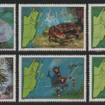 Belize 1982 - Mi-Nr. 654-659 ** - MNH - Meeresleben / Marine life (I)