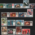 Fidschi 1968 - Mi-Nr. 212-228 ** - MNH - Queen Elizabeth II (I)