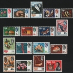 Fidschi 1969 - Mi-Nr. 232-248 ** - MNH - Freimarken / Definitives (I)
