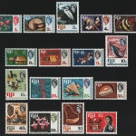 Fidschi 1969 - Mi-Nr. 232-248 ** - MNH - Freimarken / Definitives (IV)