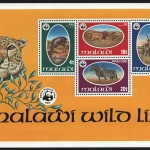 Malawi 1978 - Mi-Nr. Block 52 ** - MNH - Wildtiere / Wild animals (III)