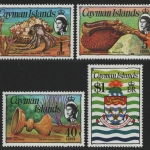 Kaiman-Inseln 1977 - Mi-Nr. 397-400 II ** - MNH - Freimarken / Definitives (II)