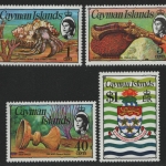 Kaiman-Inseln 1977 - Mi-Nr. 397-400 II ** - MNH - Freimarken / Definitives (II)
