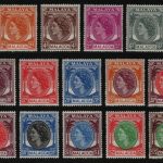 Malaya - Malacca 1954 - Mi-Nr. 28-43 ** - MNH - Freimarken / Definitives