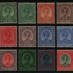 Malaya - Pahang 1948 - Mi-Nr. 19-36 * - MH - Freimarken / Definitives
