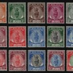 Malaya - Perak 1950 - Mi-Nr. 81-101 ** - MNH - Freimarken / Definitives