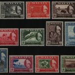 Malaya - Trengganu 1957 - Mi-Nr. 76-86 * - MH - Freimarken / Definitives (II)