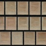 Singapur 1948 - Mi-Nr. 1-20 * - MH - gemischte Zähnung - mixed Perforation (I)