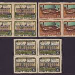 Russia / Sowjetunion 1956 - Mi-Nr. 1802-1804 ** - MNH - Viererblock