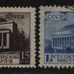 Russia / Sowjetunion 1932 - Mi-Nr. 422-423 gest / used - Briefmarkenausstellung