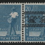 Bizone 1948 - Mi-Nr. 43 I F ** - MNH - BPP-Signatur