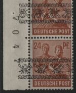 Bizone 1948 - Mi-Nr. 44 I NK b ** - MNH - BPP-Signatur