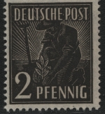 Bizone 1948 - Mi-Nr. 36 II R ** - MNH - BPP-Signatur