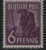 Bizone 1948 - Mi-Nr. 37 II R ** - MNH - BPP-Signatur