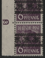 Bizone 1948 - Mi-Nr. 37 I K ** - MNH - Druckereizeichen 3 - BPP-Kurzbefund