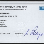 Bizone 1948 - Mi-Nr. 42 II K W OR ** - MNH - BPP-Kurzbefund