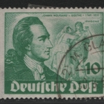 Berlin 1949 - Mi-Nr. 61-63 gest / used - Gothe - BPP-Signatur