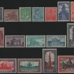 Indien 1949 - Mi-Nr. 191-206 ** - MNH - Baudenkmäler