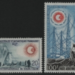 TAAF 1963 - Mi-Nr. 29-30 ** - MNH - Jahr der ruhigen Sonne (I)