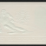 Guinea 1984 - Mi-Nr. 1010 B ** - MNH - Gold - ungez / imp - Olympia Sarajevo