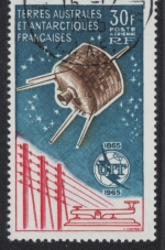 TAAF 1965 - Mi-Nr. 32 gest / used - ITU