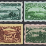 Russia / Sowjetunion 1951 - Mi-Nr. 1566-1569 ** - MNH - Landwirtschaft (II)