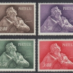 Portugal 1957 - Mi-Nr. 856-859 ** - MNH - Almeida Garrett