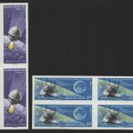 Ungarn 1966 - Mi-Nr. 2218-2219 B ** - MNH - Viererblock - Raumfahrt / Space