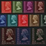 Hongkong 1973 - Mi-Nr. 268-281 ** - MNH - Freimarken - WZ 5 (I)