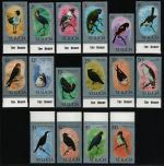 St. Lucia 1976 - Mi-Nr. 380-395 ** - MNH - Vögel / Birds (II)