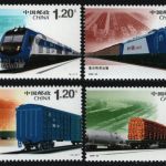 China VR 2006 - Mi-Nr. 3816-3819 ** - MNH - Eisenbahn (I)