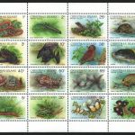 Weihnachtsinsel 1988 - Mi-Nr. 233-248 II ** - MNH - ZDR-Bogen - Fauna (III)