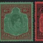Leeward-Inseln 1938 - Mi-Nr. 103, 104 & 105 ** - MNH - Höchstwerte aus Satz