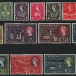 Ostafrikanische Gemeinschaft 1954 - Mi-Nr. 108-123 ** - MNH - Freimarken