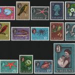 St. Helena 1961 - Mi-Nr. 146-159 ** - MNH - Vögel / Birds - Fische / Fish (I)