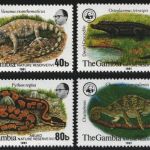 Gambia 1981 - Mi-Nr. 430-433 ** - MNH - Reptilien / Reptiles (III)