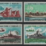 St. Pierre & Miquelon 1970 - Mi-Nr. 467-470 ** - MNH - Schiffe / Ships