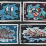 Wallis & Futuna 1972 - Mi-Nr. 238-241 ** - MNH - Pirogen