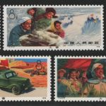 China VR 1974 - Mi-Nr. 1207-1211 ** - MNH - Landarbeiter (II)